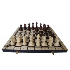Шахматы+шашки деревянные 2 в 1 Артикул S208